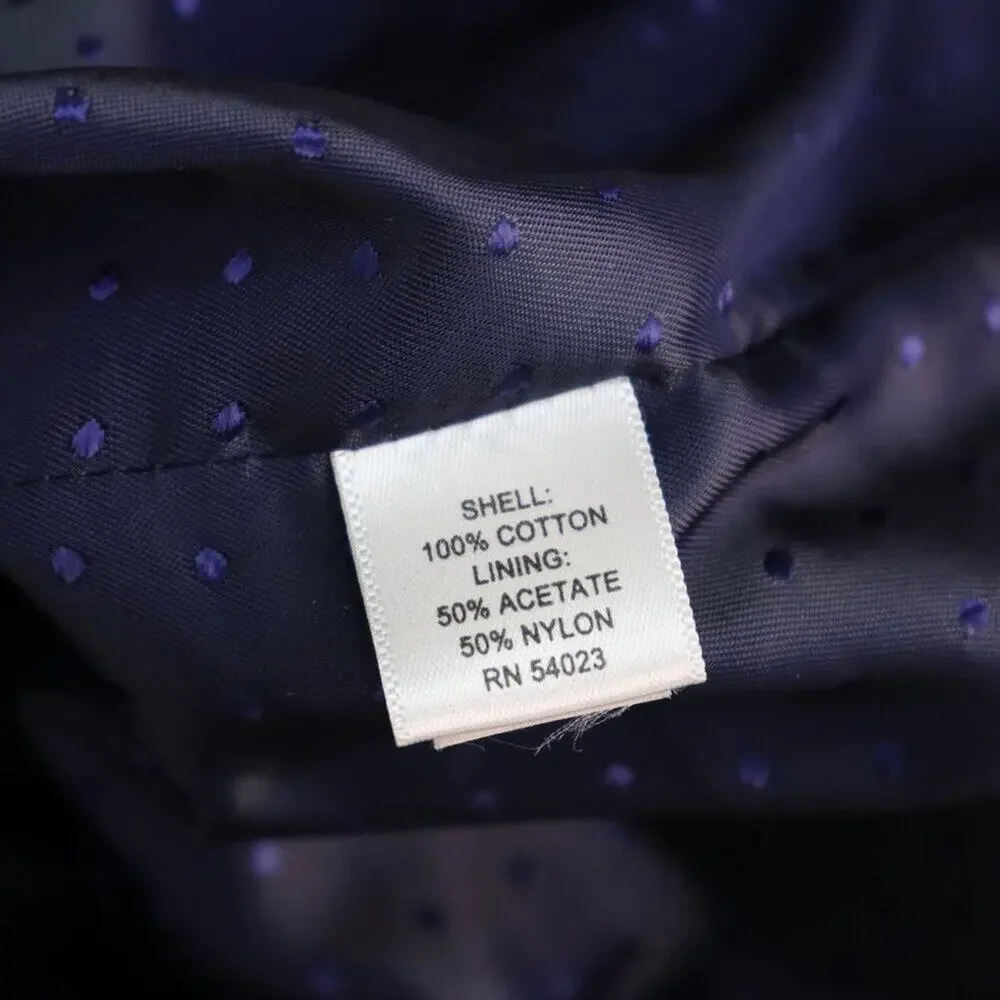 Academia Banana Republic Black Velvet Blazer with Gold Coat of Arms Buttons 4 - Picture 14 of 15
